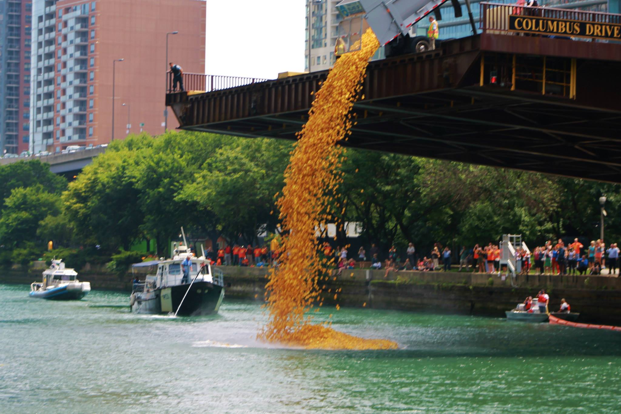 Special Lightning Energy Special Olympics Duck Derby Chicago