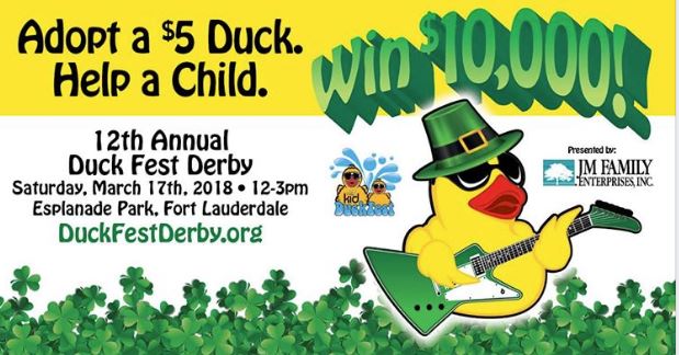 Duck Fest Derby in Ft. Lauderdale